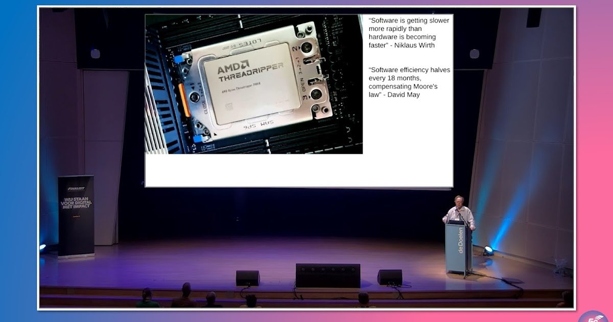 Software Efficiency Matters as Much as Hardware for Sustainability